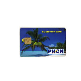 RoHS Specificate Plastic RFID Smart Card 13,56 de Dikte van Mhz 0.82mm
