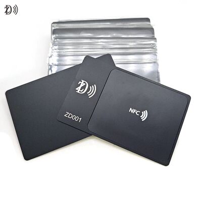 Custom Design NFC Metal Business Card NTAG216 888 Bytes 13.56MHz RFID Roestvrij Staal Metalen Visitekaartje