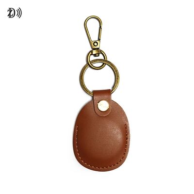 Hoogwaardige Keyfob Geïnspireerde Gepersonaliseerde Sleutelhanger Duurzaam Waterdicht 13.56MHz NFC Sleutel Tag Lederen Keyfob Draagbare NFC RFID Keyfob