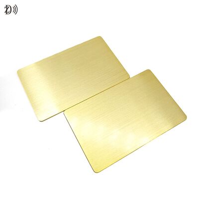 Custom Design NFC Metal Business Card NTAG216 888 Bytes 13.56MHz RFID Roestvrij Staal Metalen Visitekaartje