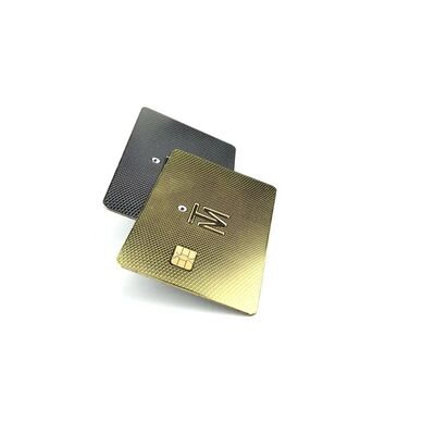 Custom Design NFC Metal Business Card NTAG216 888 Bytes 13.56MHz RFID Roestvrij Staal Metalen Visitekaartje