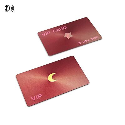 Fabriek Custom Printed Laser Card Waterproof Advanced Glittering RFID PVC Card voor Access Control Business 13.56Mhz NFC Card