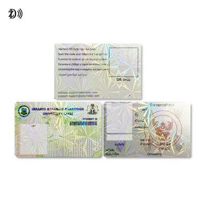 Op maat gemaakte UV-geprinte kaart met NFC NTAG213 NTAG215 NTAG216 visitekaartje
