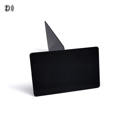 Afdrukbare zwarte matte kaart 13.56Mhz MIFARE DESFire EV1/2/3 Plastic RFID NFC zwarte kaart