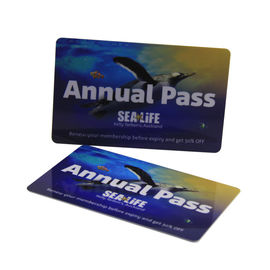 HF 13,56 MHz Full Color Plastic RFID Smart Card ISO14443A Standaard