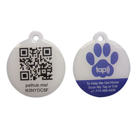 Eco-vriendelijke QR-code afdrukken maatwerk NFC RFID epoxy tag