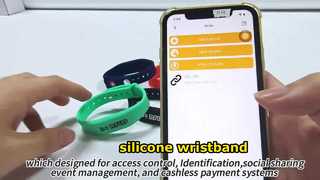 RFID siliconen polsbandje